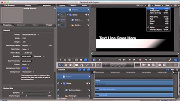 Export Motion 5 Project with Alpha Channel