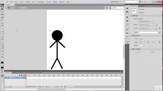 Tutorial Cepat Cara Membuat Manusia Berjalan Stick Man Pada Adobe Flash Professional CS5
