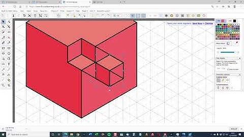 Focus 2D Vector Graphics Designer: Isometric Cubes