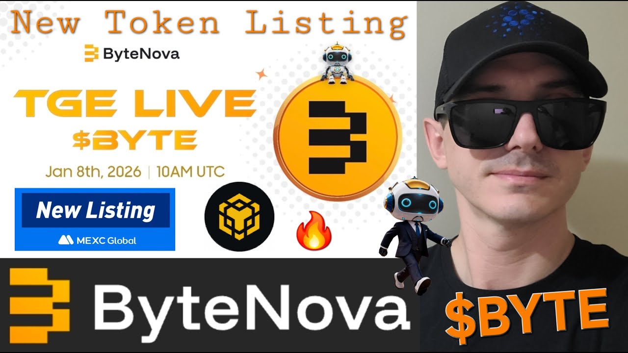 $Byte - ByteNova TOKEN CRYPTO COIN HOW TO BUY BYTE NOVA MEXC GLOBAL BNB BSC  BINANCE BLOCKCHAIN NEW