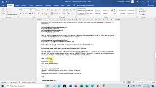 Data Communication and Networking 2 - Laboratory Exercise 010