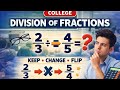 DIVISION OF FRACTION
