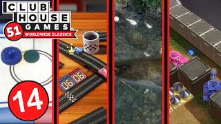 {14} Air Hockey, Slot Cars, Fishing & Battle/Team Tanks | Clubhouse Games: 51 Worldwide Classics
