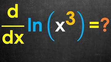Derivative of ln(x^3), stay to end to see answer