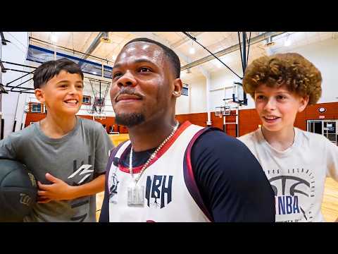 Malachiwyd gets COACHED by VARSITY PLAYERS