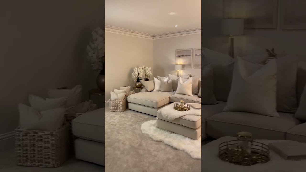 Cream Cosy Living Room Inspo Interiordesign Homeinspo Livingroominspo