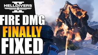 Details Helldivers 2 - DOT Bug Fixed & Fire Damage Is Crazy Again (Helldive Difficulty) News
