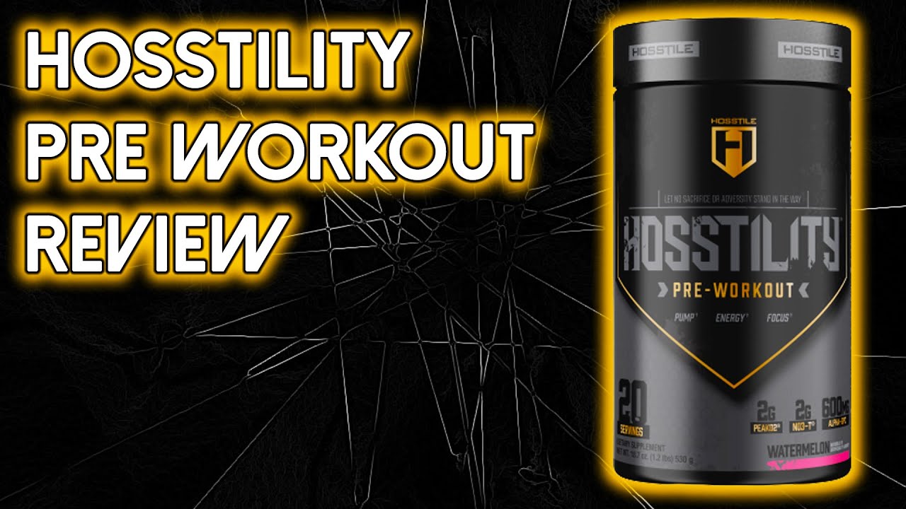 Let's Gooooo| Hosstility Pre Workout Review