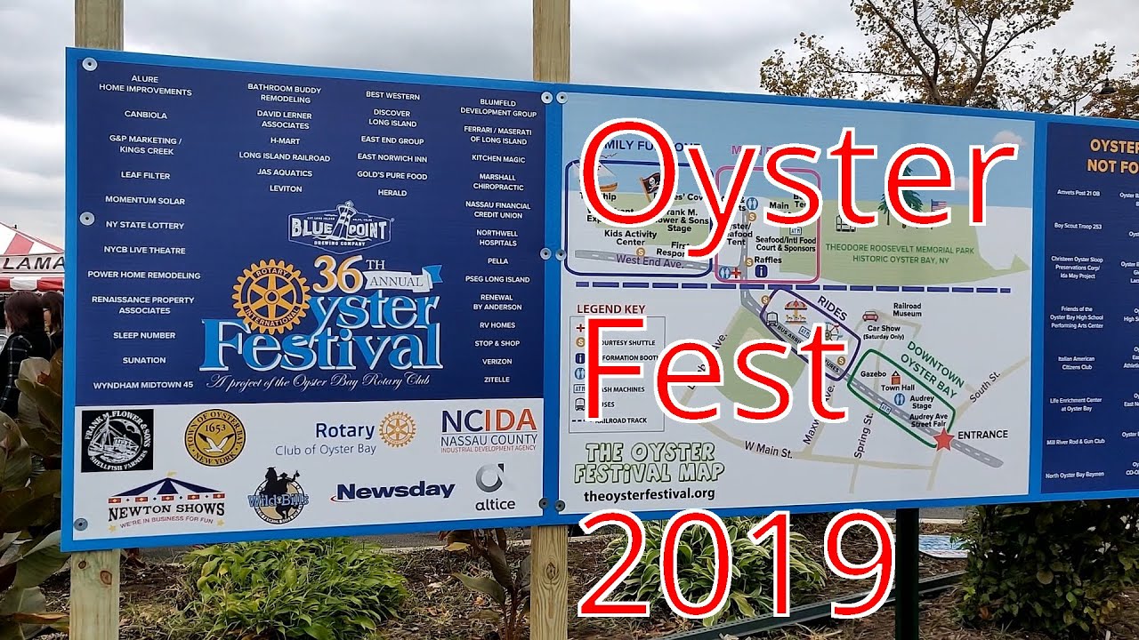 Events NY Oyster Festival 2019 Oyster Bay, NY YouTube