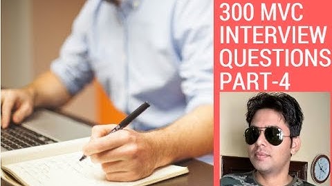 ASP.NET MVC interview questions with answers for freshers and experienced