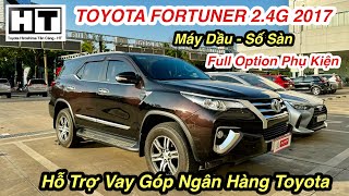 Toyota Fortuner 2017 máy dầu số sàn xe trang bị nhiều phụ kiện. Hỗ trợ vay góp ngân hàng của Toyota