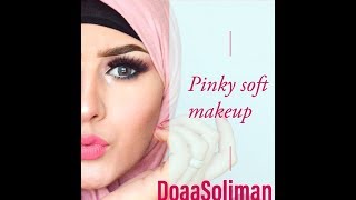 pinky soft makeup  مكياج وردى ناعم screenshot 5