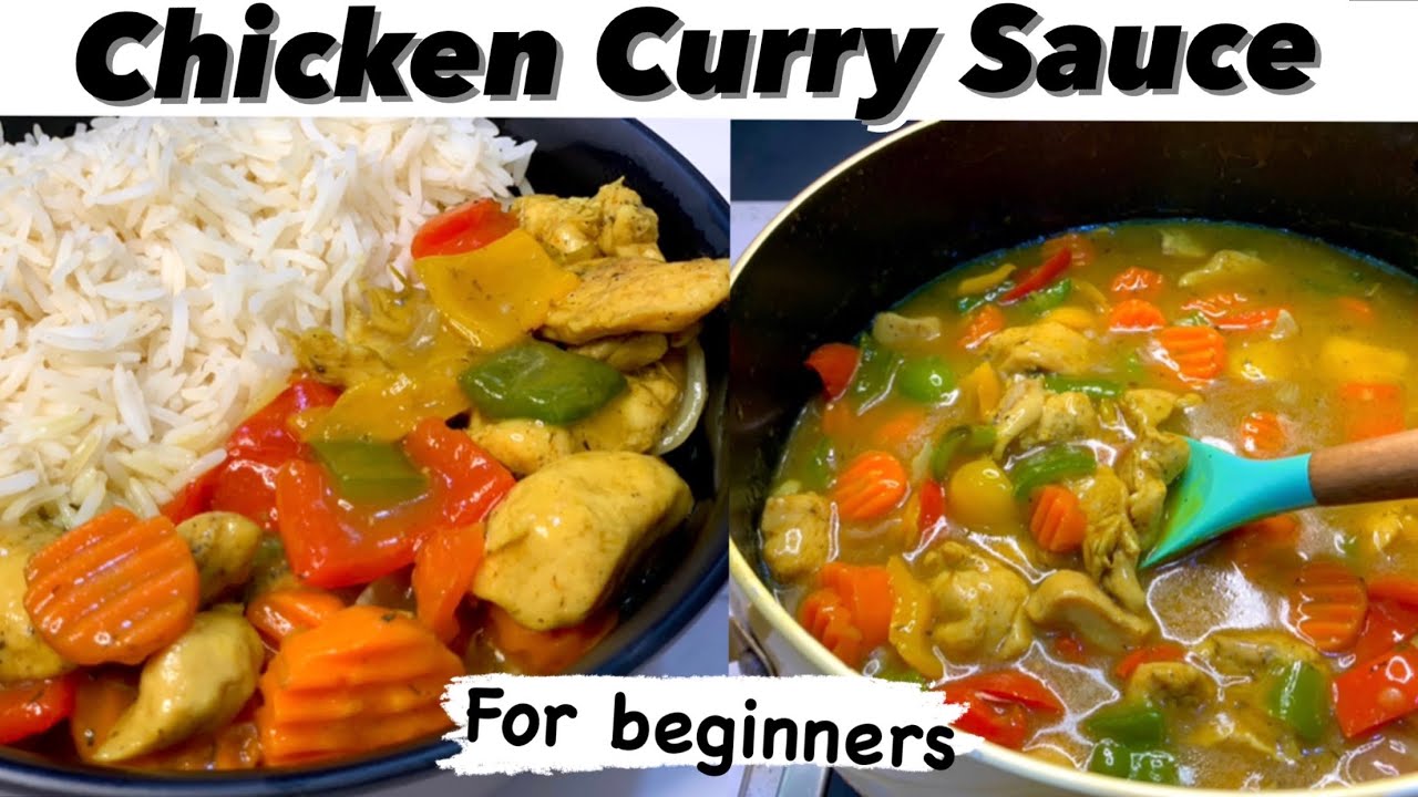 How to make Chicken Curry Sauce for beginners | step by step | Easy ...