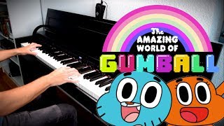 THE AMAZING WORLD OF GUMBALL - Piano Medley chords