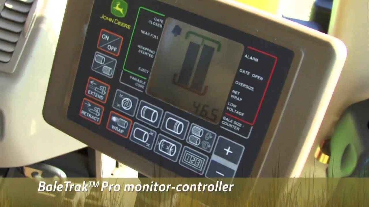 John Deere Bale Monitor Video Youtube