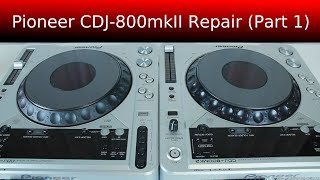 Repairing the Pioneer CDJ-800MKII (part 1)