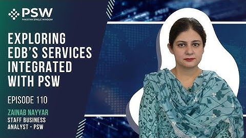 Exploring EDB’s Services Integrated with PSW | Zainab Nayyar, PSW | Ep #110