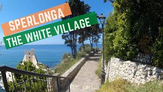 Sperlonga the beautiful Italian white town