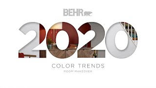 Behr 2020 Color Trends Project Room Inspiration