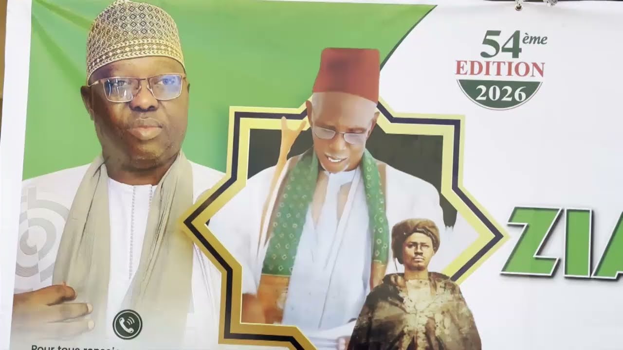 ziarra annuel merina sall avec le Khalif serigne Ousmane dieye édition 2026