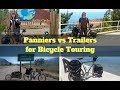 Panniers vs Trailers for Bicycle Touring - Are bicycle trailers or panniers better? Panniers vs Trailers for Bicycle Touring - Are bicycle trailers or panniers better?