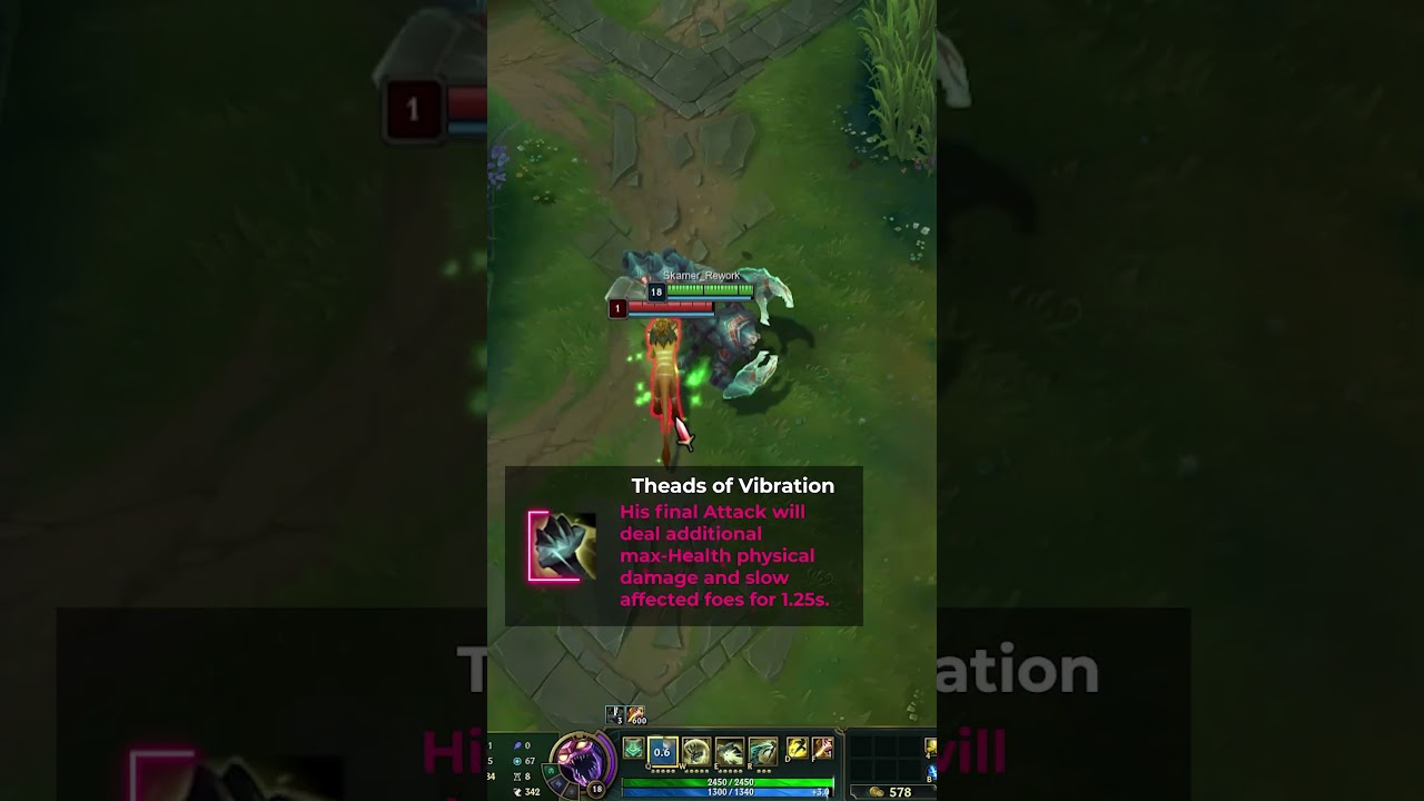 🦂 NEW UPCOMING SKARNER REWORK