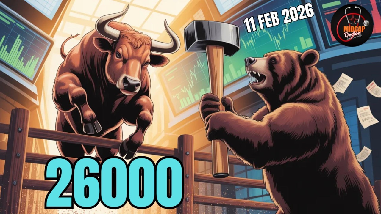 Post Market & Pre Market Report of Sensex ,Nifty, Bank Nifty, Midcap 11 Feb 2026