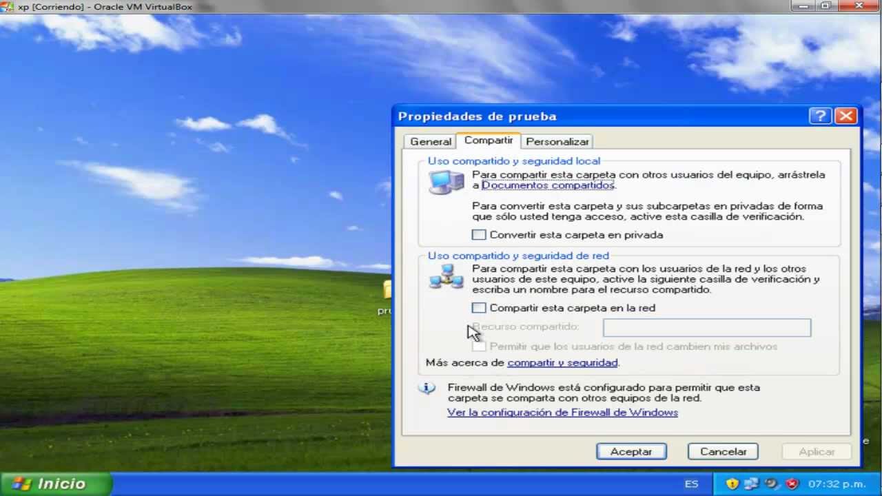 Compartir Archivos En Red Windows Vista Y Xp