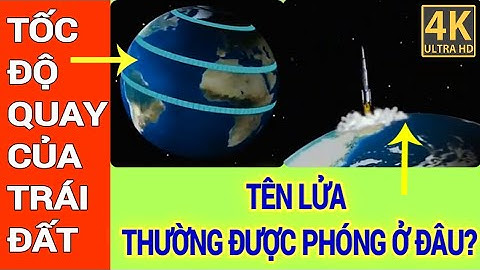 TỐC ĐỘ QUAY CỦA TRÁI ĐẤT?TÊN LỬA THƯỜNG ĐƯỢC PHÓNG Ở ĐÂU?VIDEO 4K ULTRA HD🌍