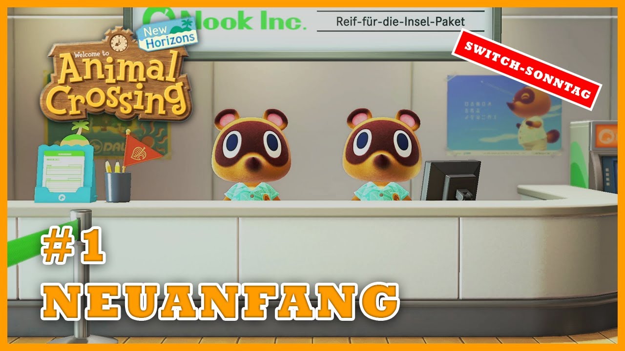 Animal Crossing New Horizons Neu Starten Alles auf neu | Animal Crossing: New Horizons Pt.1 - YouTube