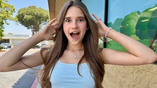 Karolina Protsenko talks about boys during HER NEW HAIRCUT - YouTube