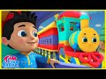 Rail gadi   ek mota bhalu  more hindi kids poem and baby songs