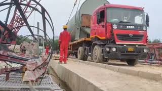 Crawler Crane in Action and operation