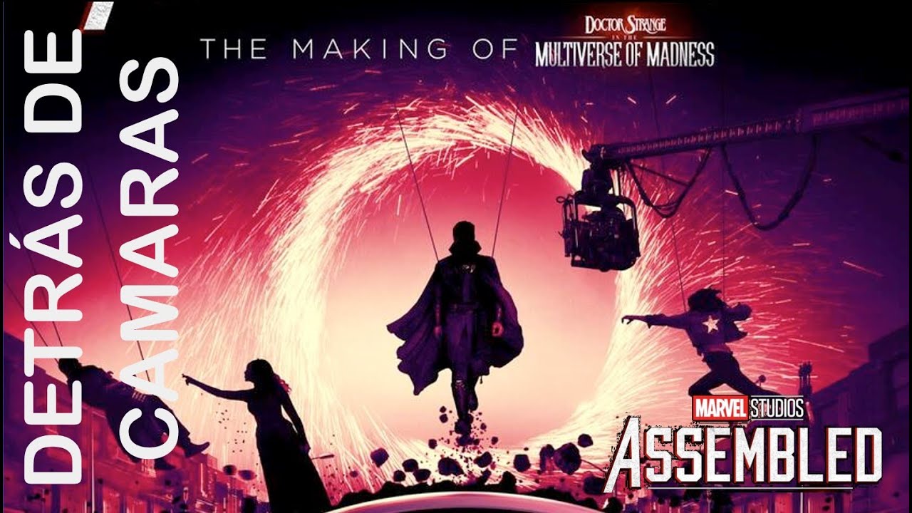 Marvel Studios Assembled: The Making of Doctor Strange in the Multiverse of Madness Kamera Arkası kapak görseli