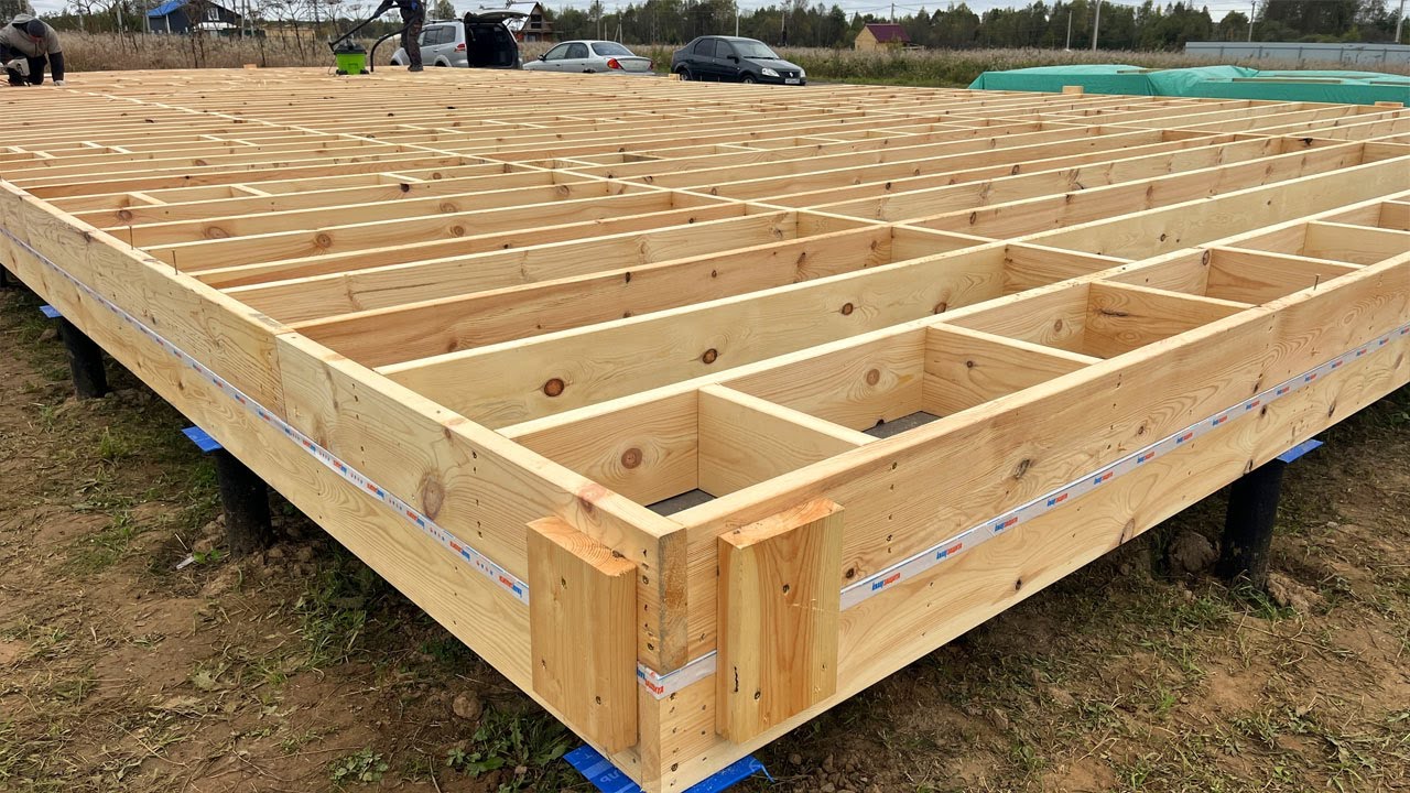 Построил БЮДЖЕТНЫЙ каркасный дом. Пошаговый процесс строительства. Вот что получилось...