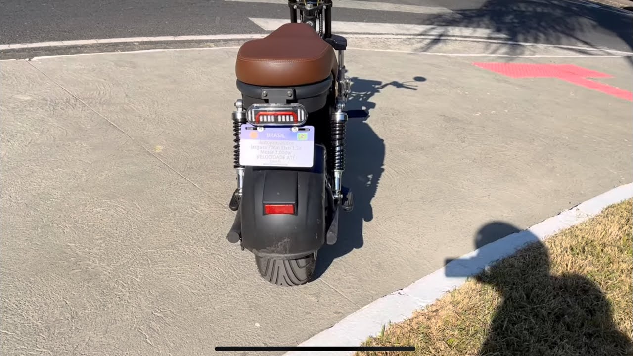 TESTE SUSPENSÃO SUZUKI YES 125 NA SCOOTER ELÉTRICA