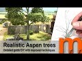 Model Realistic Aspen trees