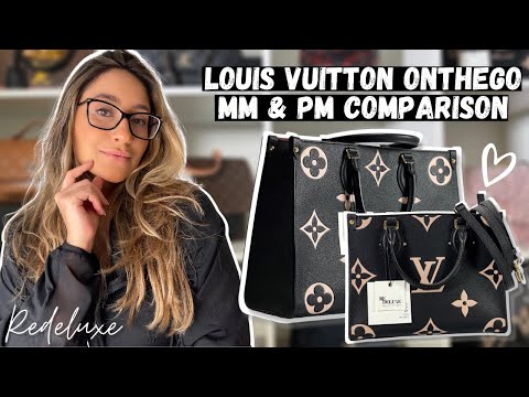 LOUIS VUITTON BAG SIZE GUIDE - BB vs PM vs MM vs GM - MISLUX