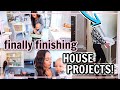FINALLY FINISHING DREAM HOUSE PROJECTS! DAY IN THE LIFE | Alexandra Beuter