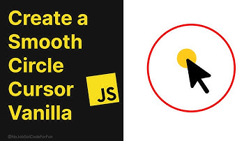 Create a Smooth Circle Cursor Effect with JavaScript