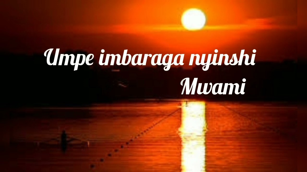 Ibyushaka mwami by Richard Ngendahayo lyrics