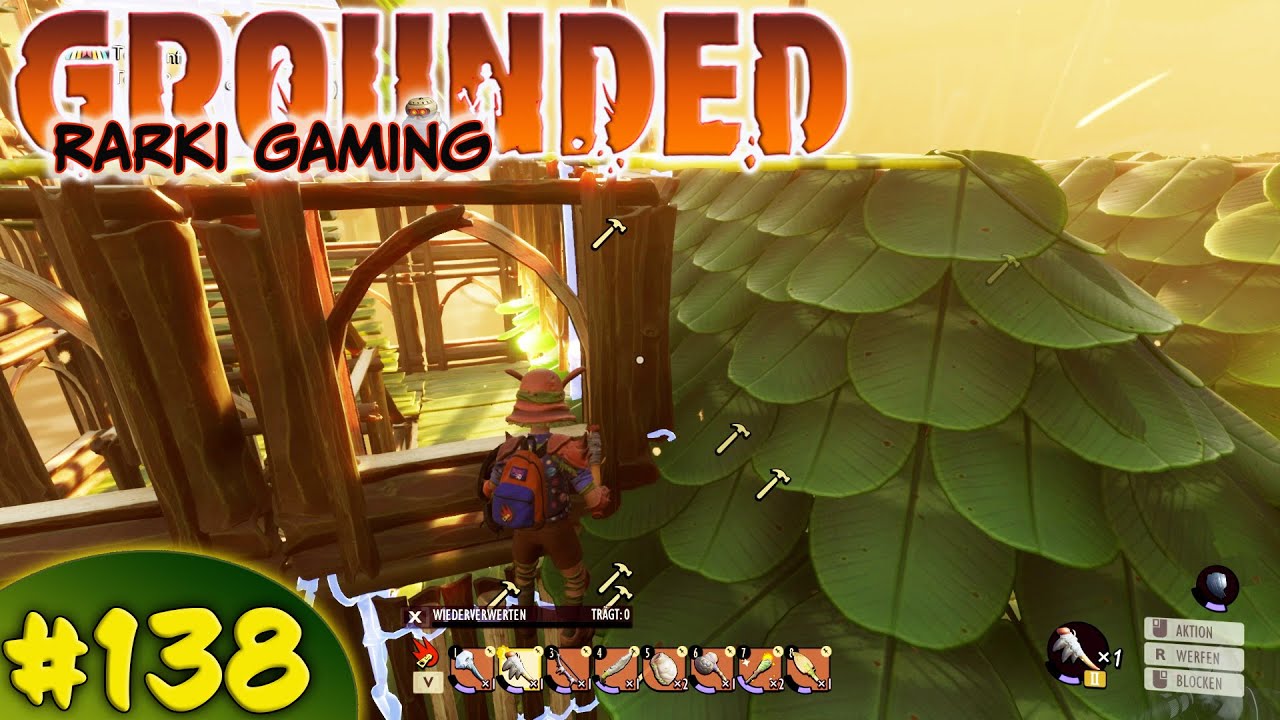 GROUNDED 138 - 🏗 Bauarbeiten Strandpalast 🏰 - Update 0.7 - Rarki Gaming - Gameplay Deutsch