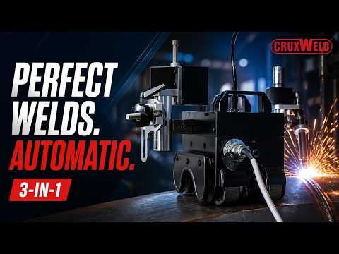 WeldOrbit 360 — Oscillating Welding Carriage Demo