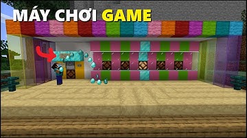 ✔  Cách Làm Máy Chơi GAME Trúng Thưởng Trong Minecraft