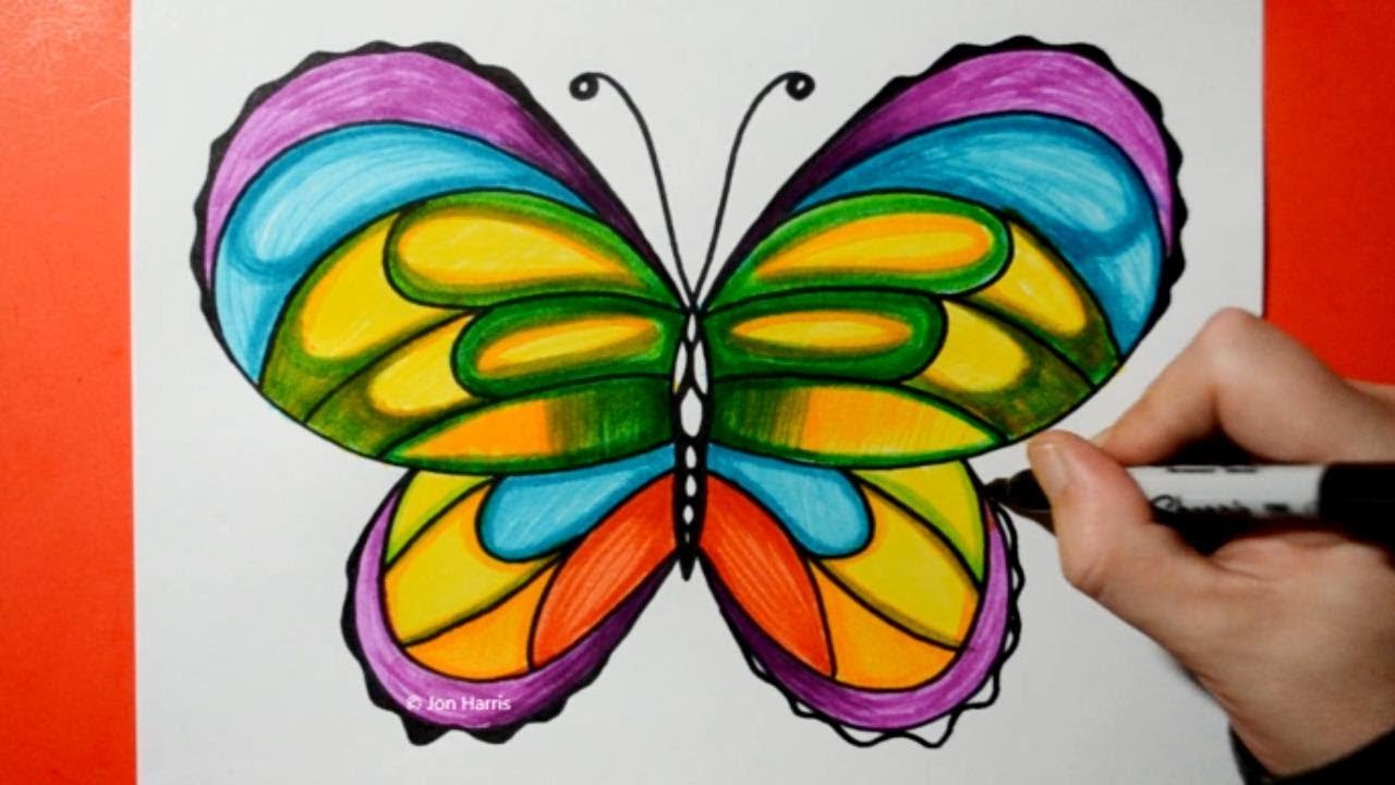 7,000+ Simple Butterfly Drawing Stock Photos, Pictures & Royalty-Free  Images - iStock