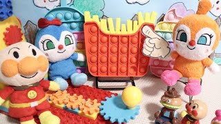アンパンマン　アニメ　プッシュポップ　観覧車ブロックラボ　ドキンちゃんと数を一緒に数えよう　幼児教育　知育おもちゃ　SORARARATV