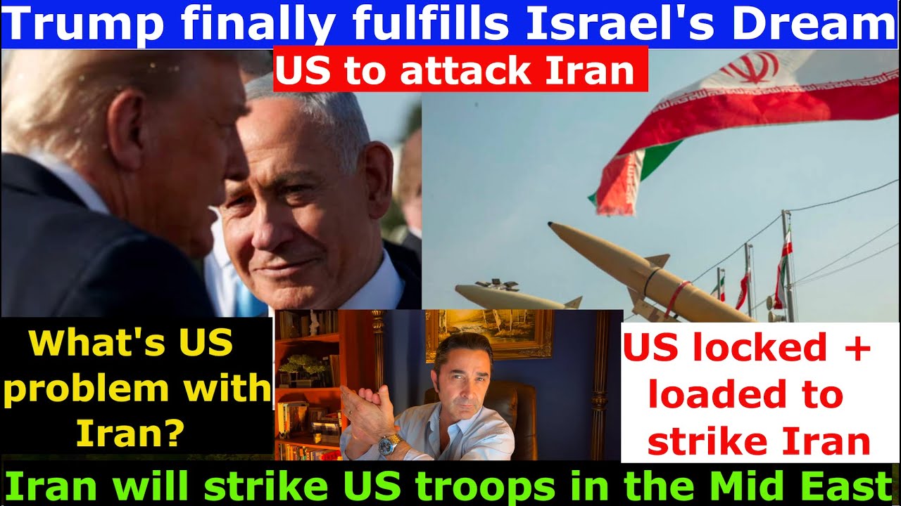 Trump threatens Iran: "US is locked and loaded" to attack Iran. Iran threatens back. Israel grins...