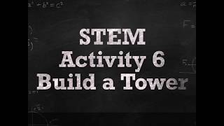 STEM Activity 6 - Build a paper tower! Profile