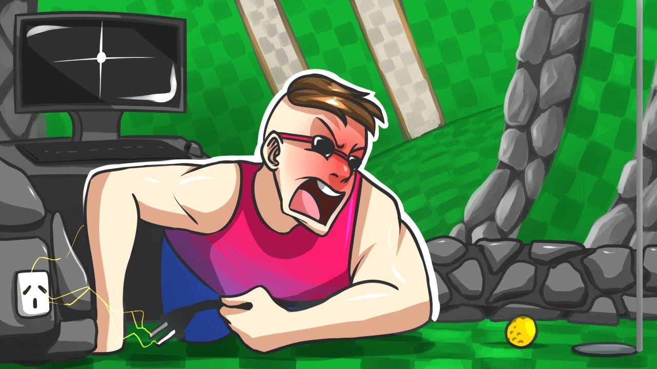 MOO SNUCKEL RAGE QUIT! - Golf It Funny Moments funny moments in soccer