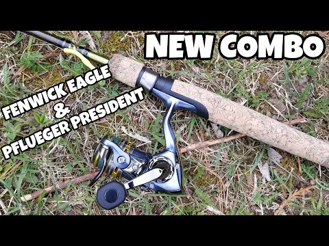 Unboxing and Catching Fish on New Rod & Reel (Fenwick Eagle